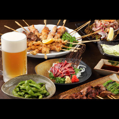 旨いもん串酒場 きらく屋 六甲道店には宴会におすすめのコースがあります